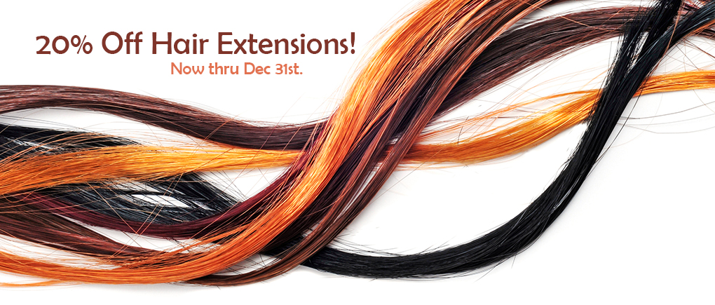 Original hair extensions promotion artwork
