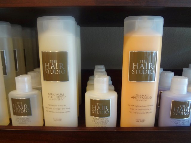 Hair and beauty products available at The Hair Studio